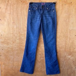 Wrangler Bootcut Embroidered Floral Pocket Jean